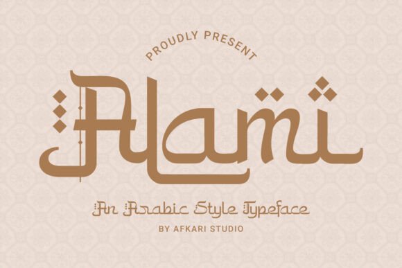Alami: A Modern Arabic Script Font for Campaigns