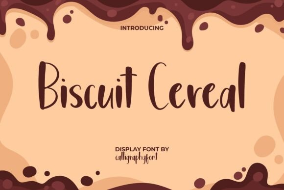 Biscuit Cereal: A Font That Elevates Your Brand