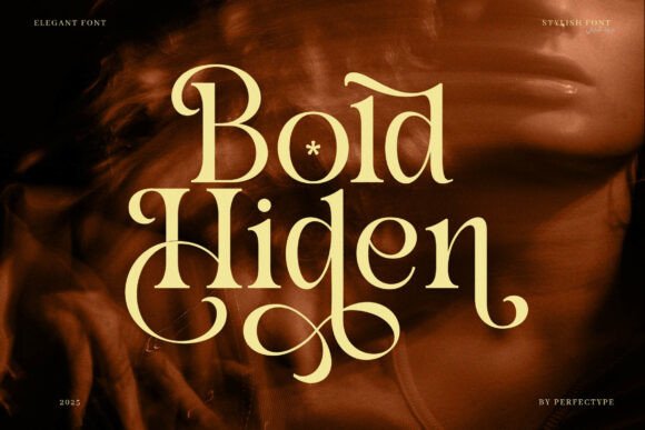 Bold Hiden: The Serif Font That Elevates Your Digital Brand
