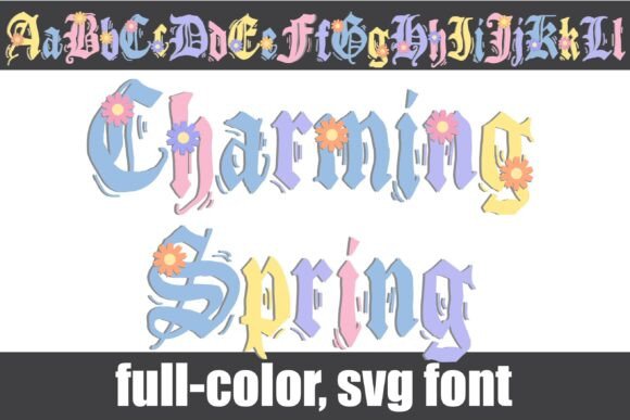 Charming Spring: A Font That Breathes Life Into Your Crafts