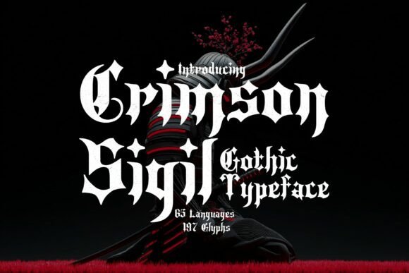 Crimson Sigil: A Font for Bold Digital Branding
