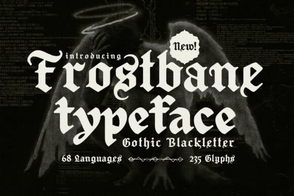 Frostbane: A Gothic Blackletter Typeface with Timeless Charm