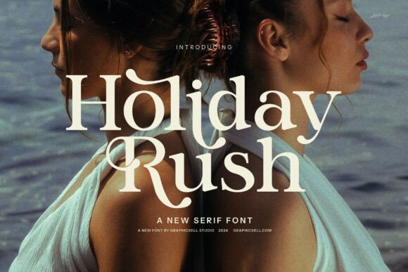 Holiday Rush Serif Font for Branding Projects