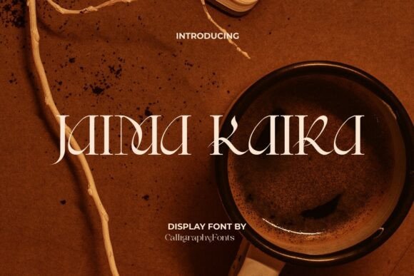 Jaima Kaira: A Serif Font That Elevates Digital Design