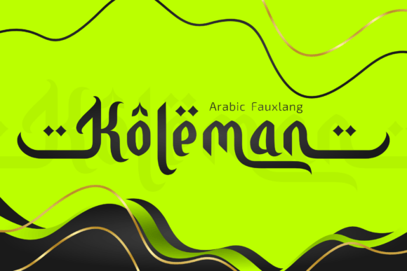 Koleman Font for Web Design