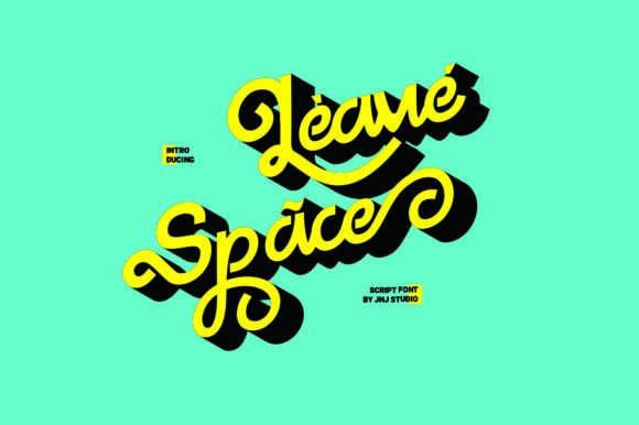 Leave Space: The Script Font That Elevates Your Brand