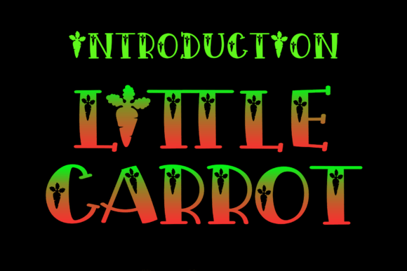 Little Carrot: A Delicate Script for Editorial Elegance