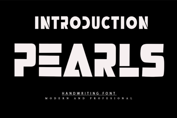 Pearls: A Font for Impactful Digital Design