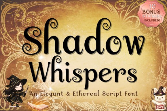 Shadow Whispers: The Serif Font That Elevates Your Brand