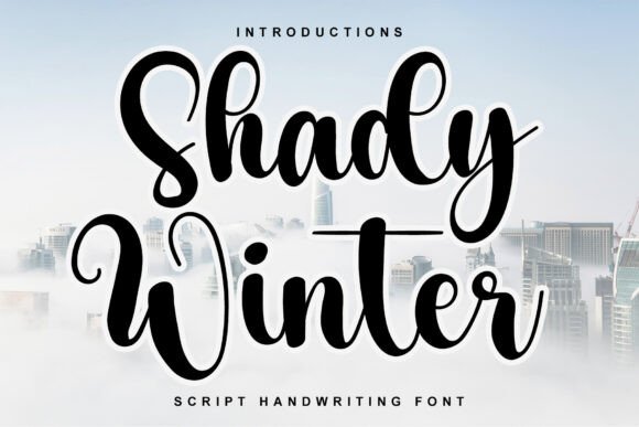 Shady Winter: The Font That Elevates Your Digital Campaigns