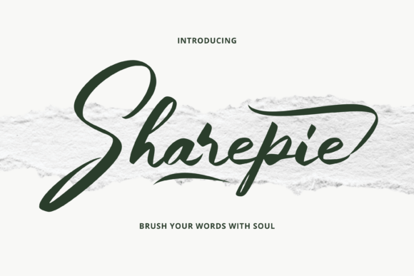 Sharepie: The Script Font That Elevates Your Brand’s Visual Voice