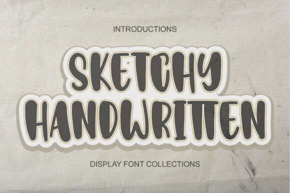 Sketchy Handwritten: A Font for the Modern Brand Designer