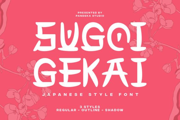 Sugo Gekai: A Font That Bridges Tradition and Modernity
