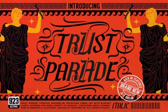 Trust Parade: A Font That Adds Personality to Your Brand